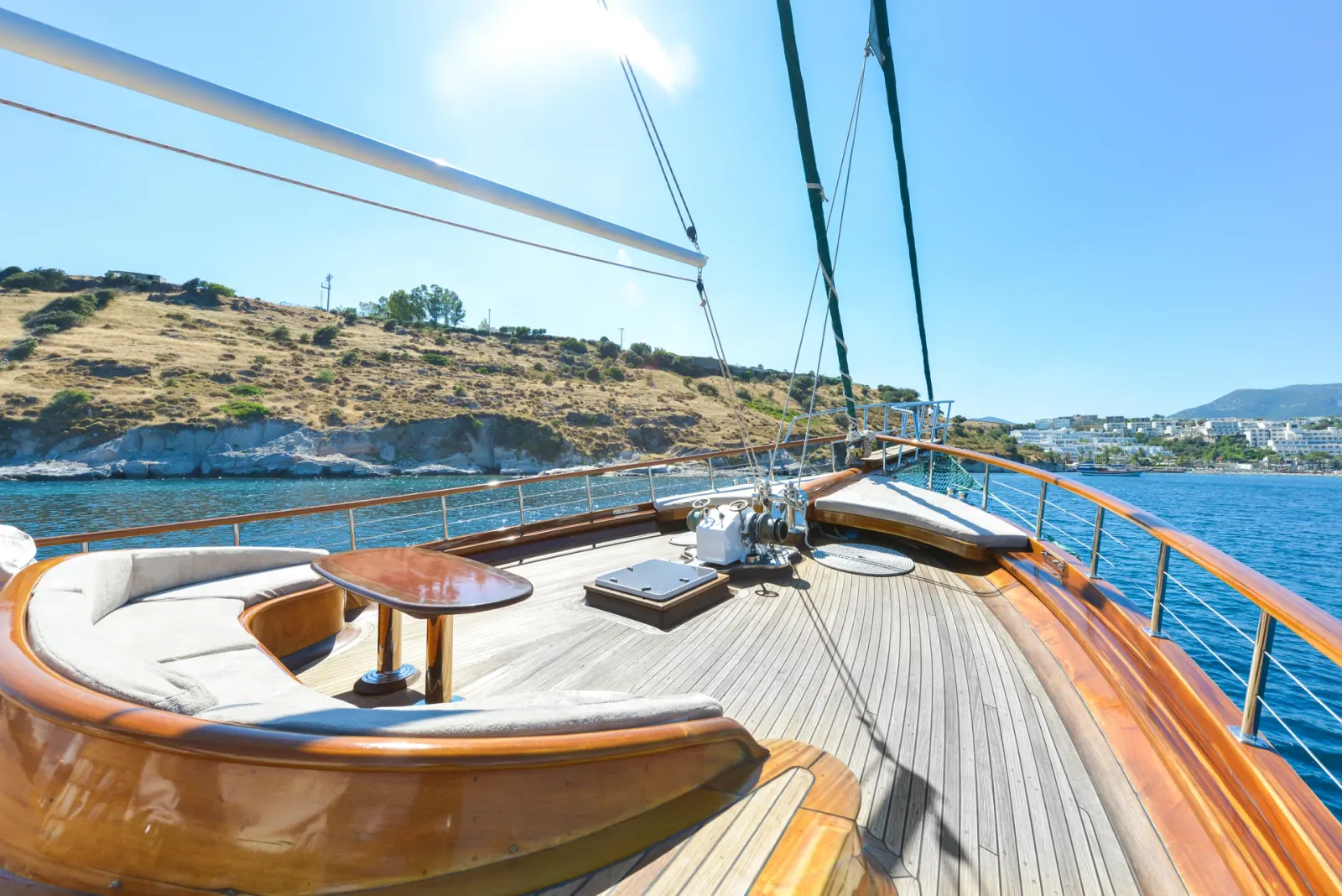 Lady Christa sailing in Bodrum