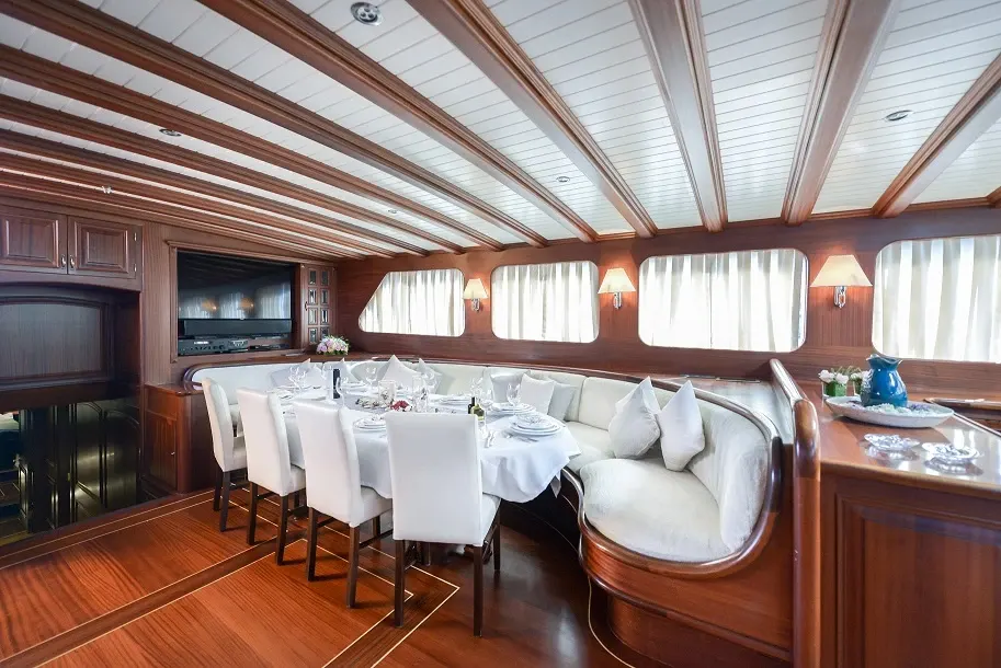 Lady Christa sailing in Bodrum