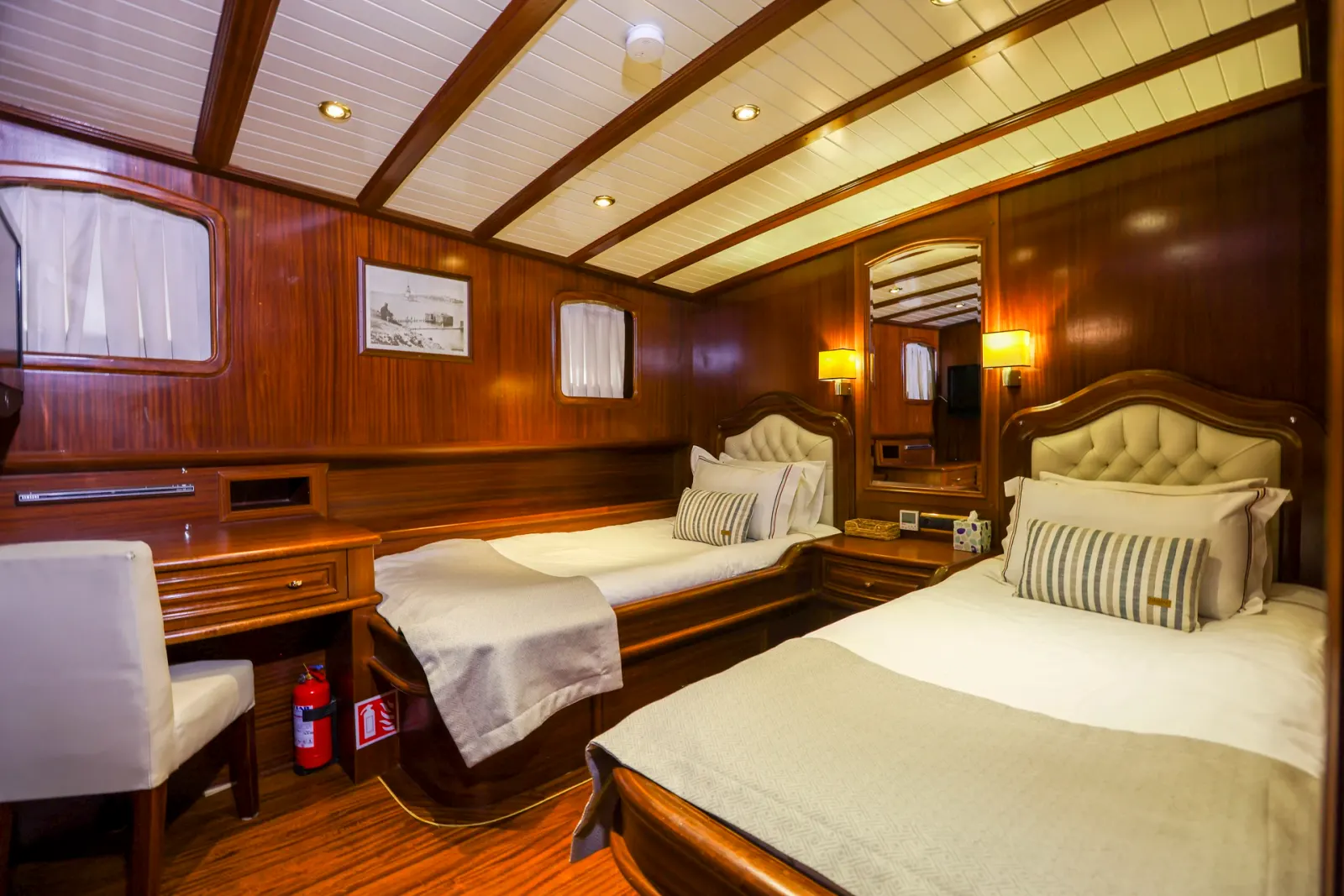 Lady Christa sailing in Bodrum