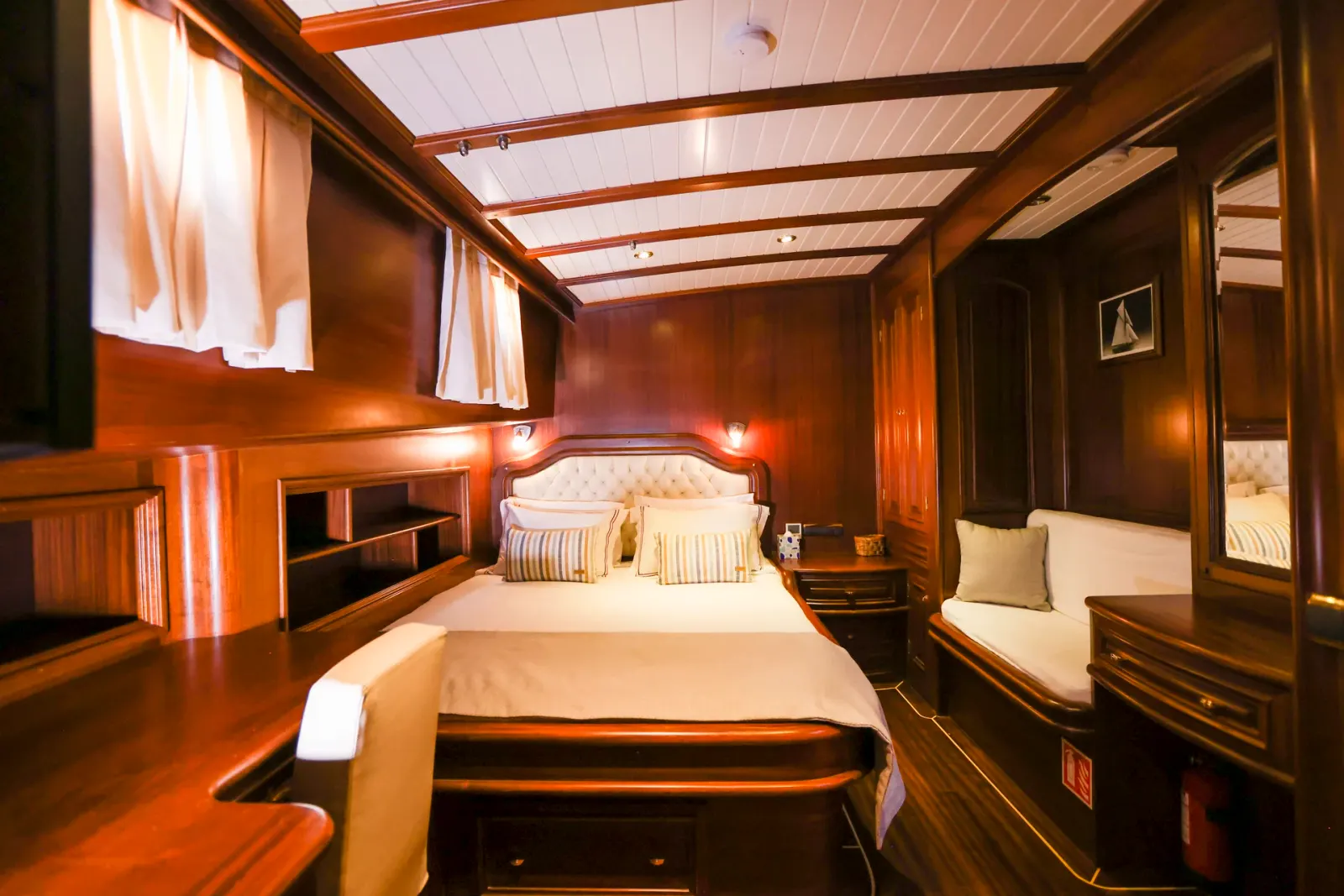 Lady Christa sailing in Bodrum