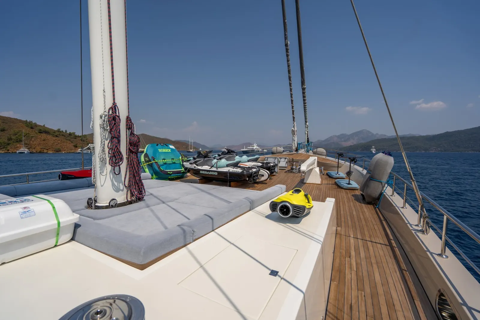 De Love sailing in Bodrum