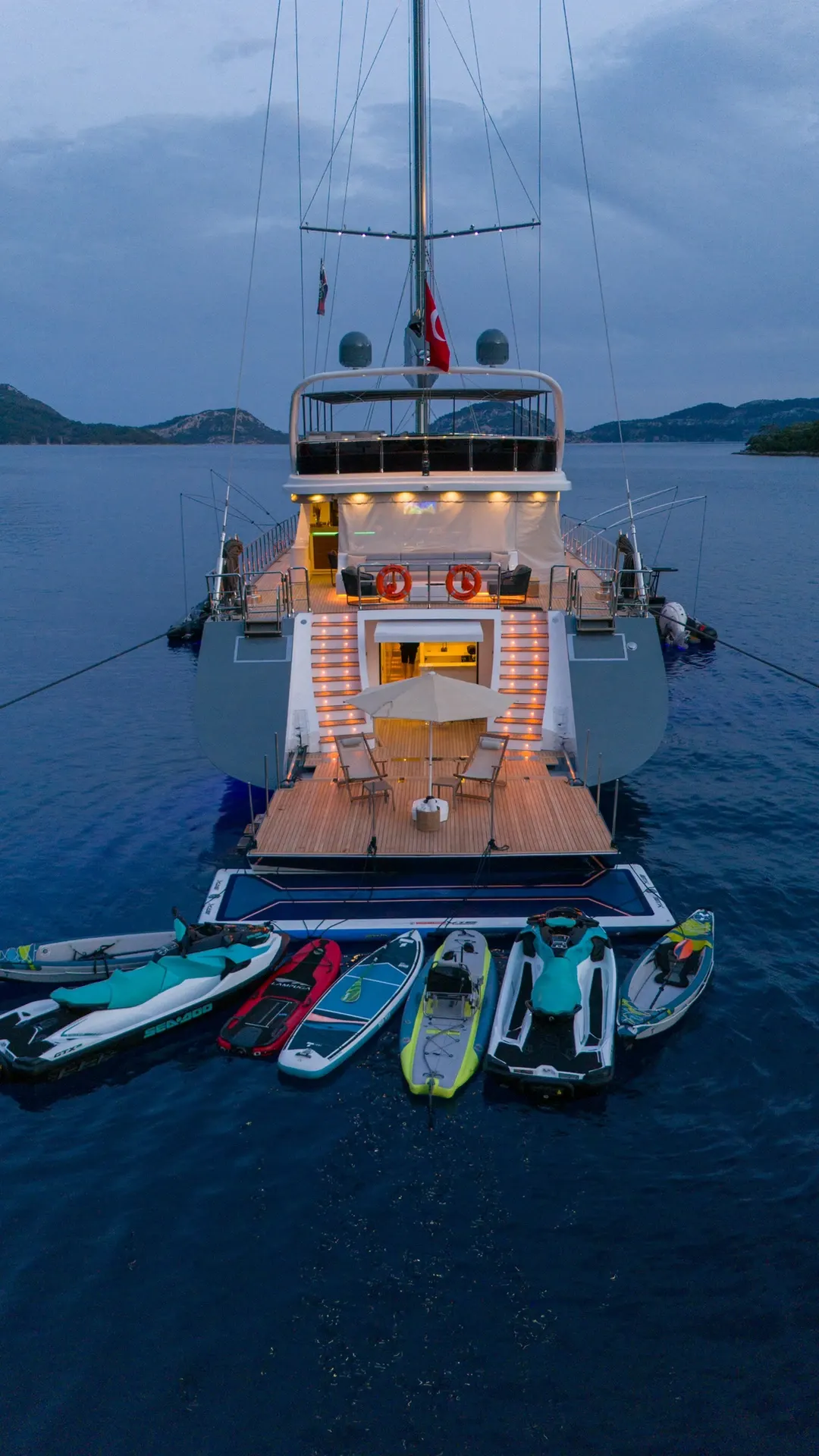 North Wind sailing in Bodrum
