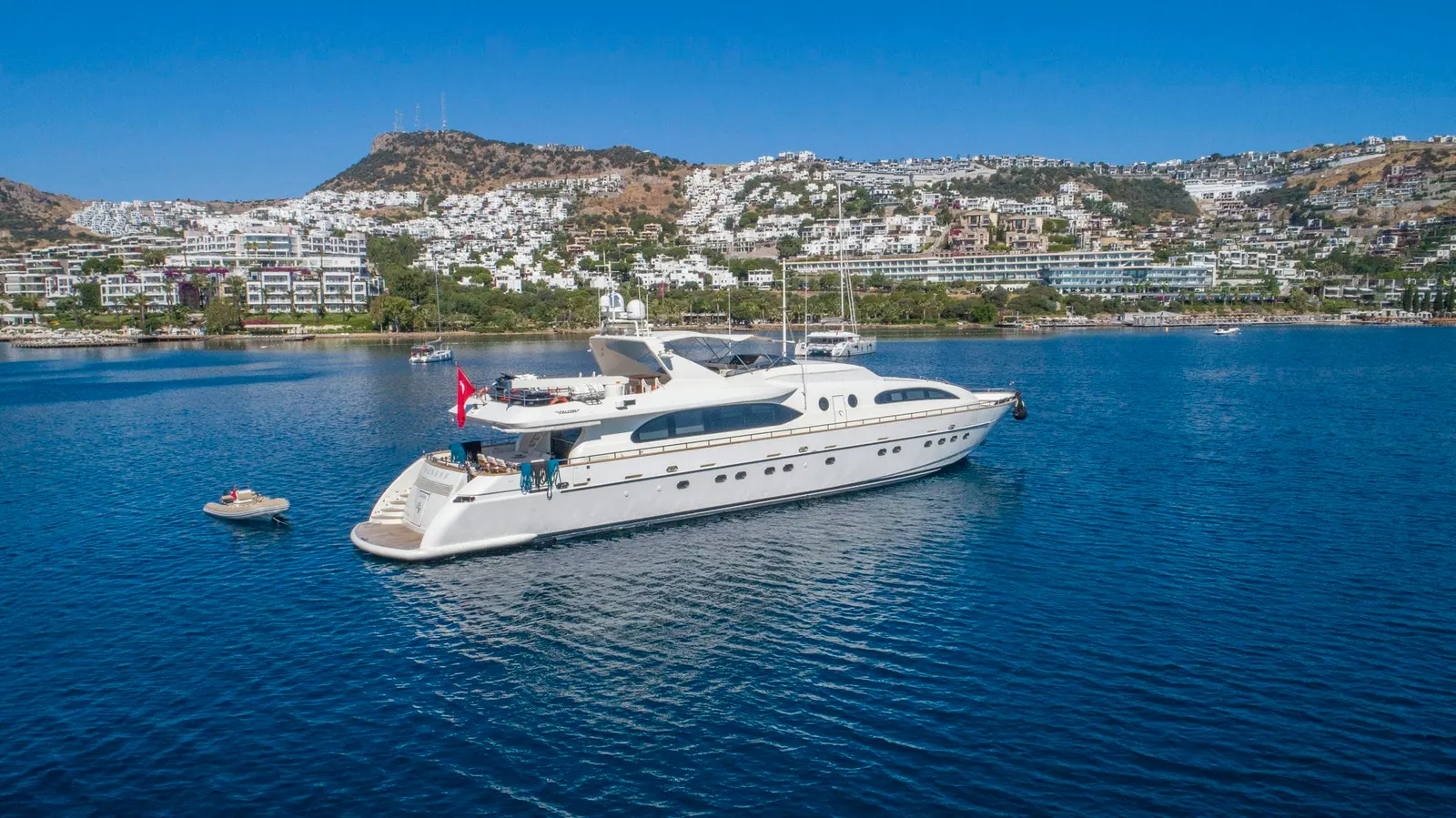 Sanref (Falcon 115) sailing in Bodrum