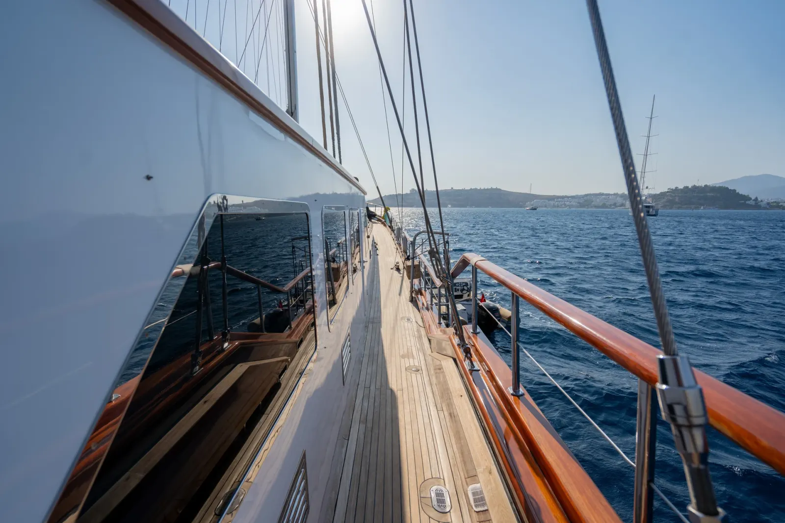 La Bella Vita sailing in Bodrum