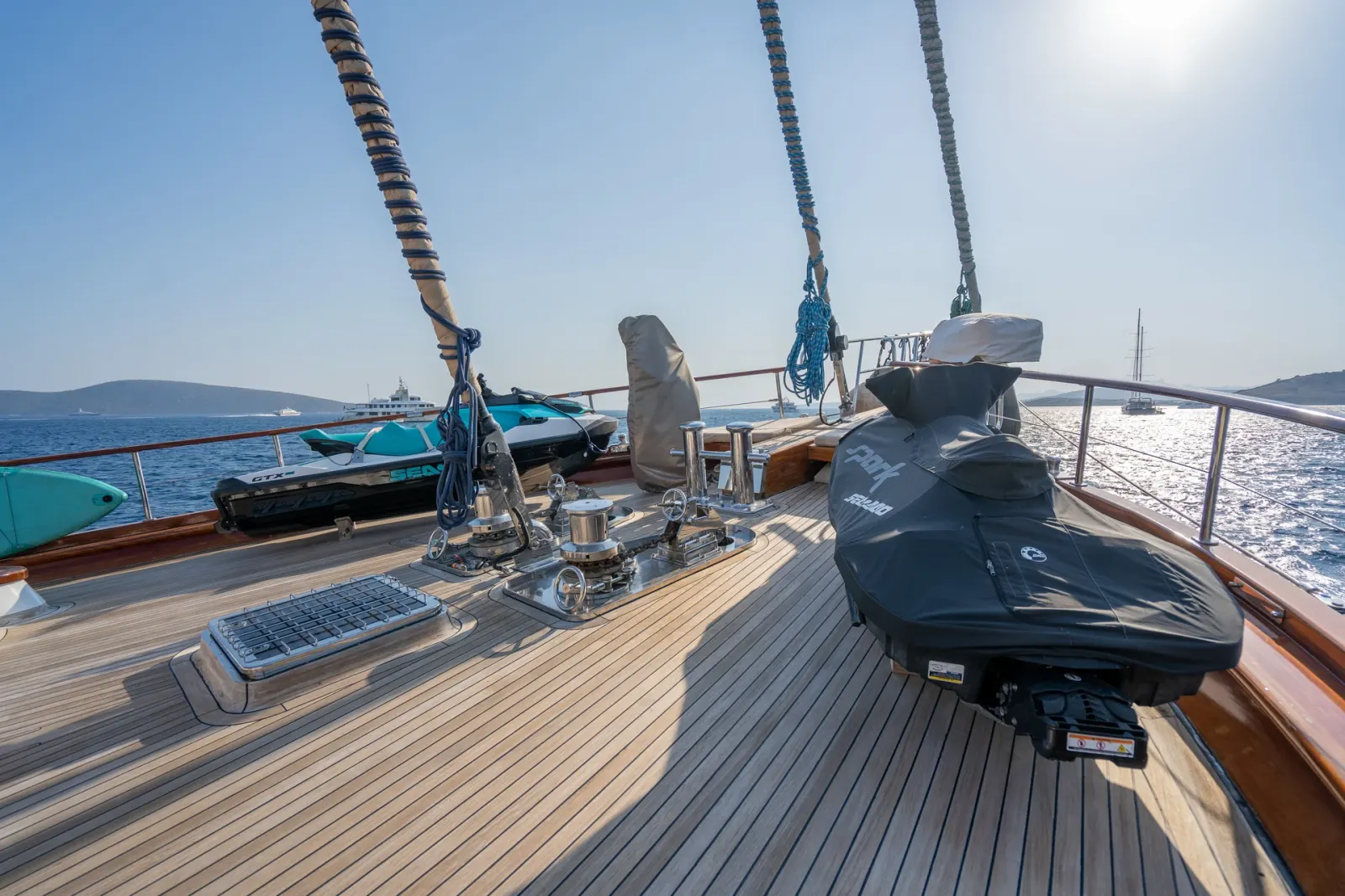 La Bella Vita sailing in Bodrum