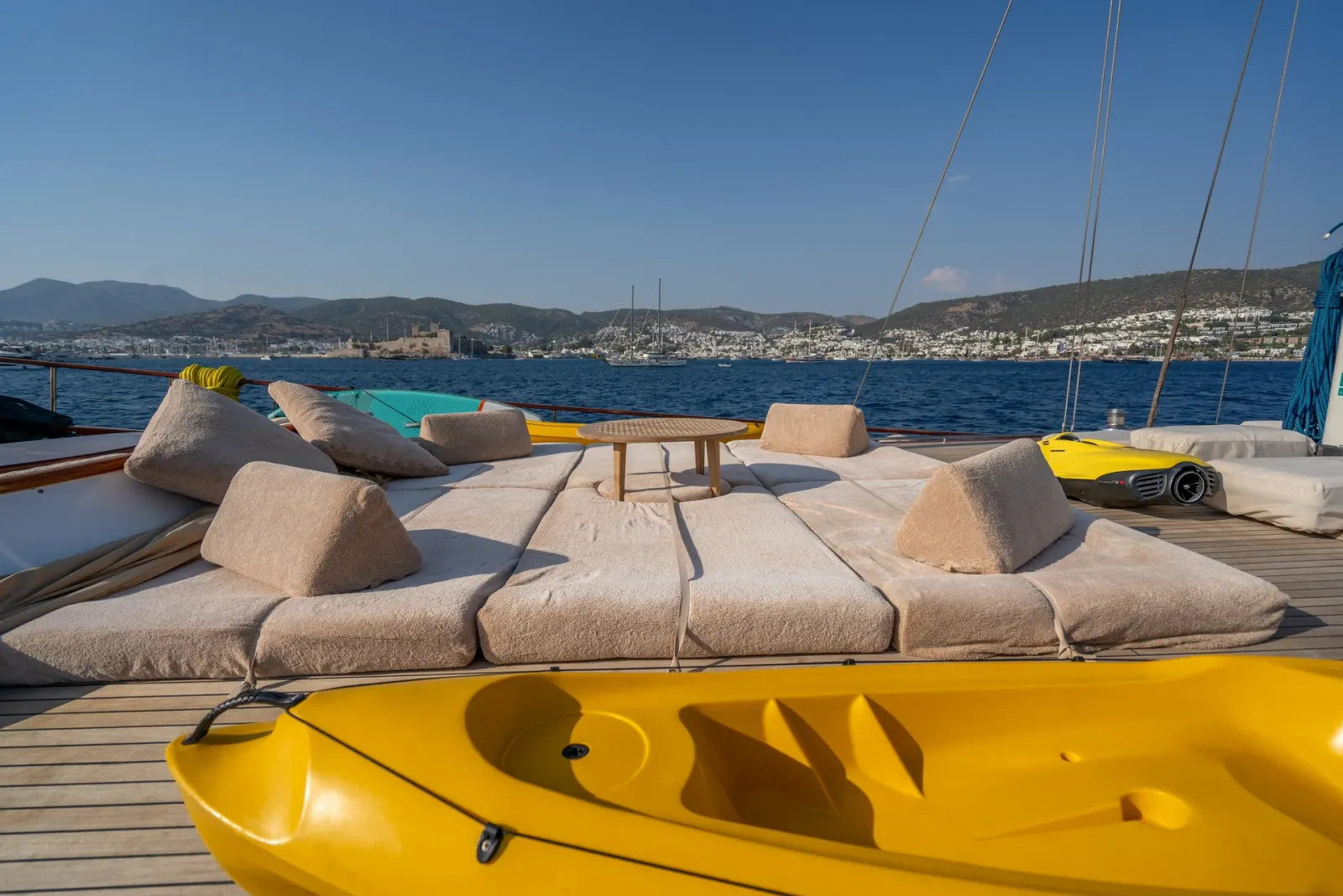 La Bella Vita sailing in Bodrum