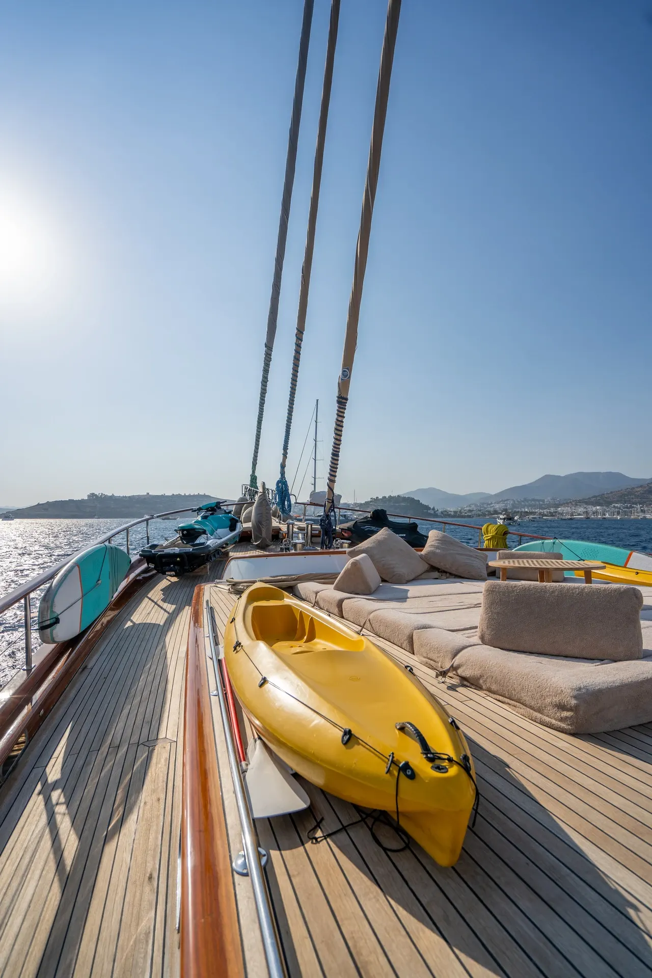 La Bella Vita sailing in Bodrum