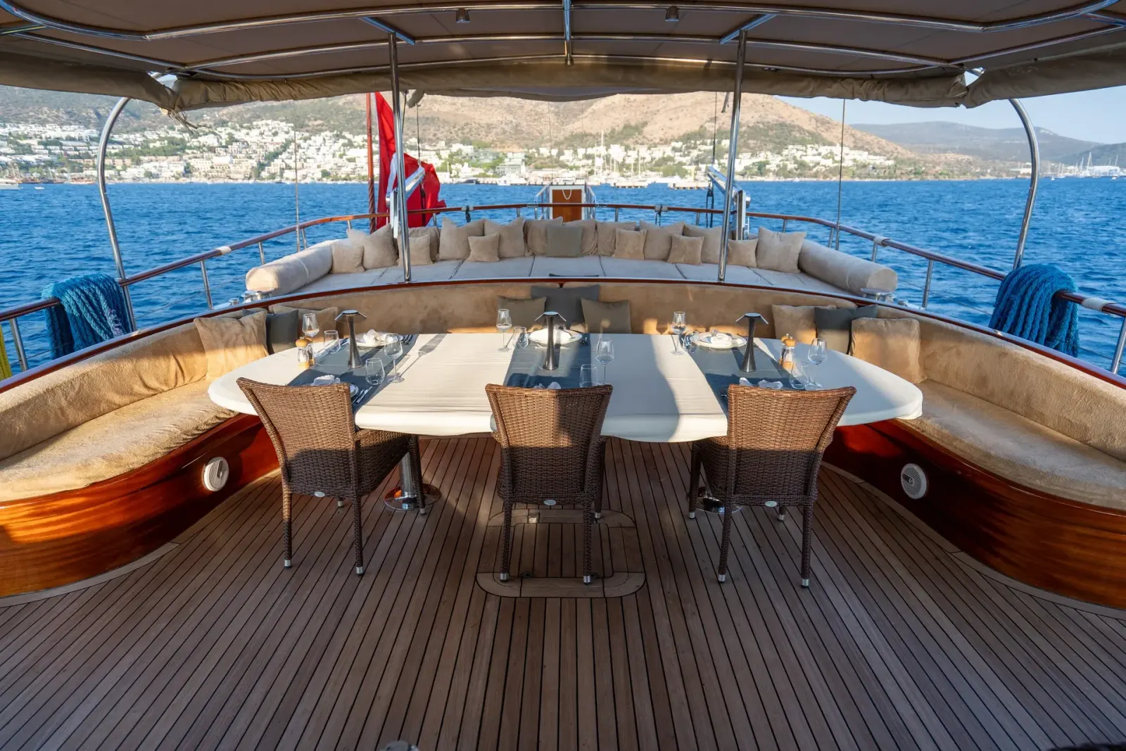 La Bella Vita sailing in Bodrum