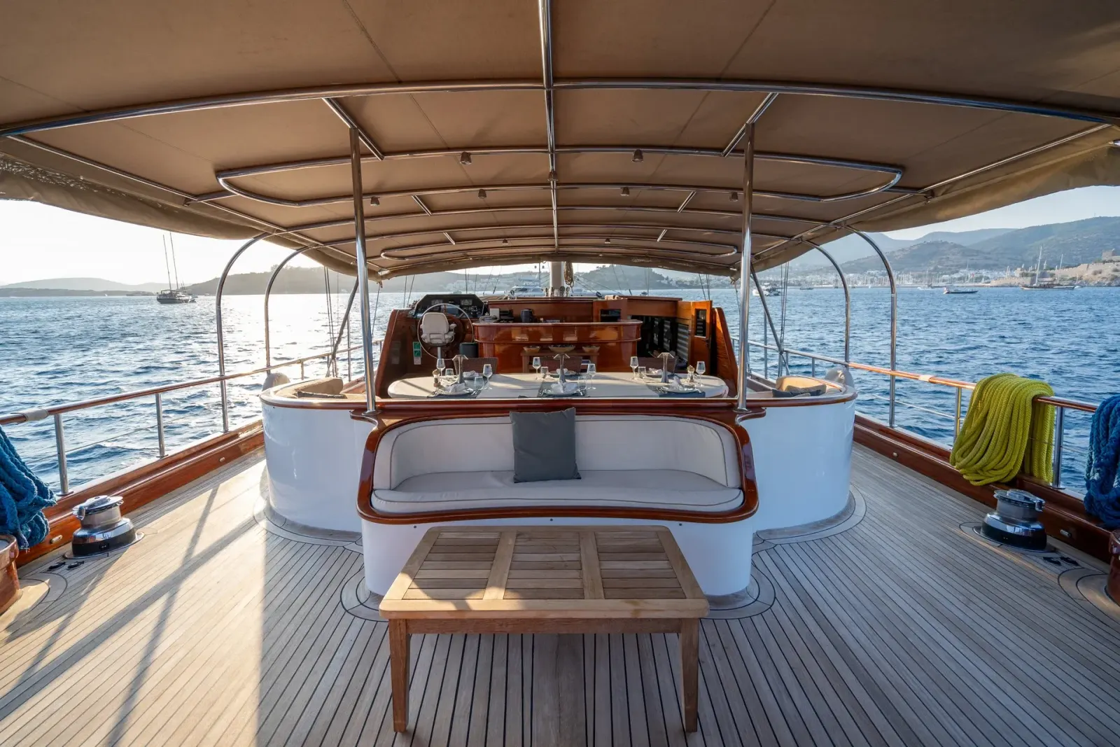 La Bella Vita sailing in Bodrum