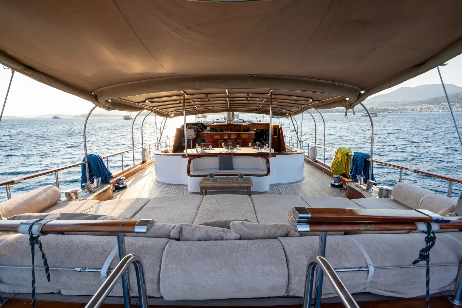 La Bella Vita sailing in Bodrum