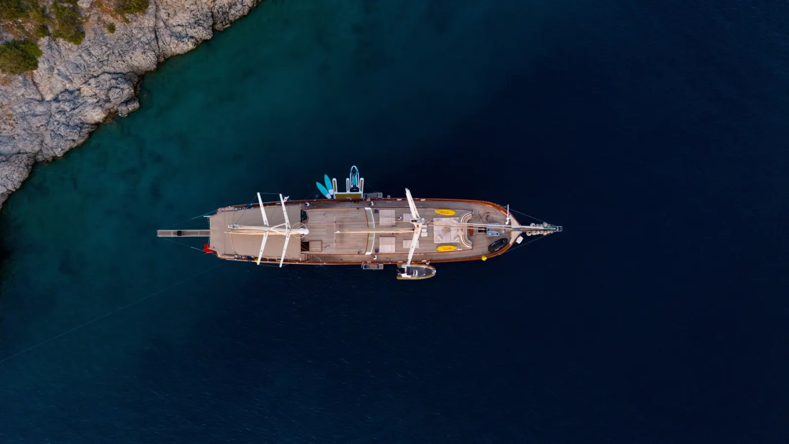 La Bella Vita sailing in Bodrum