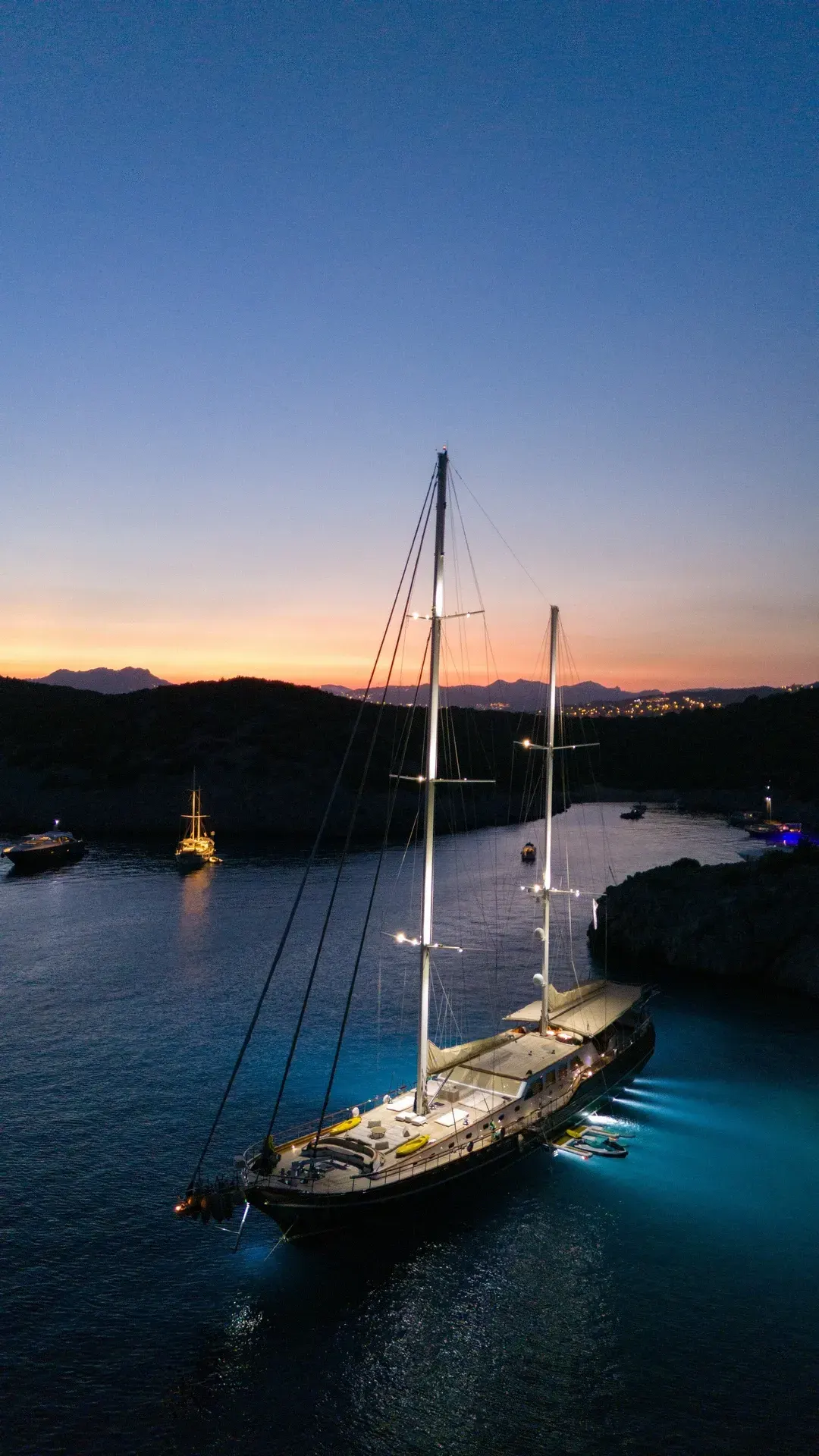 La Bella Vita sailing in Bodrum