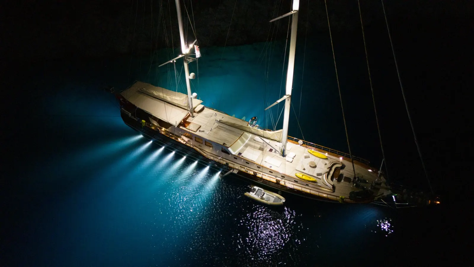 La Bella Vita sailing in Bodrum