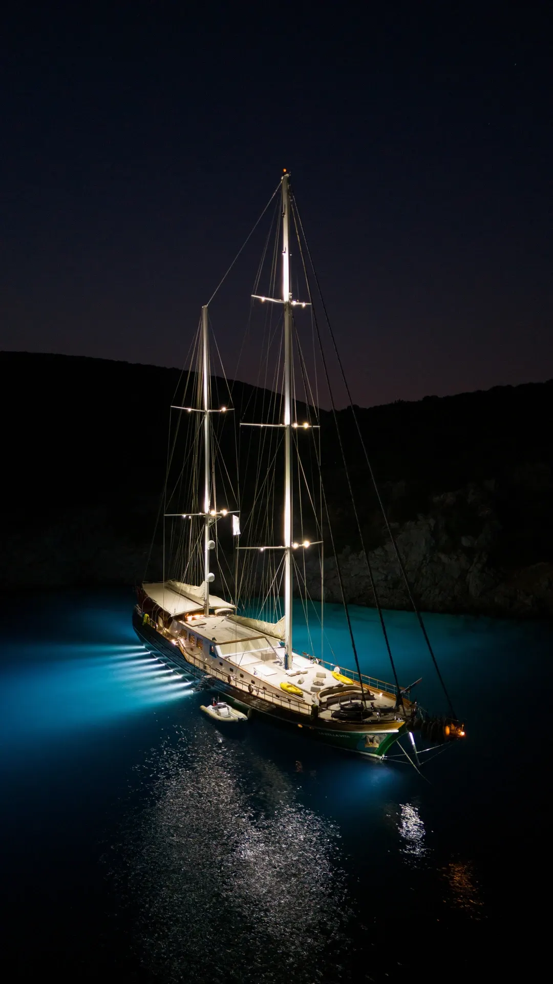 La Bella Vita sailing in Bodrum