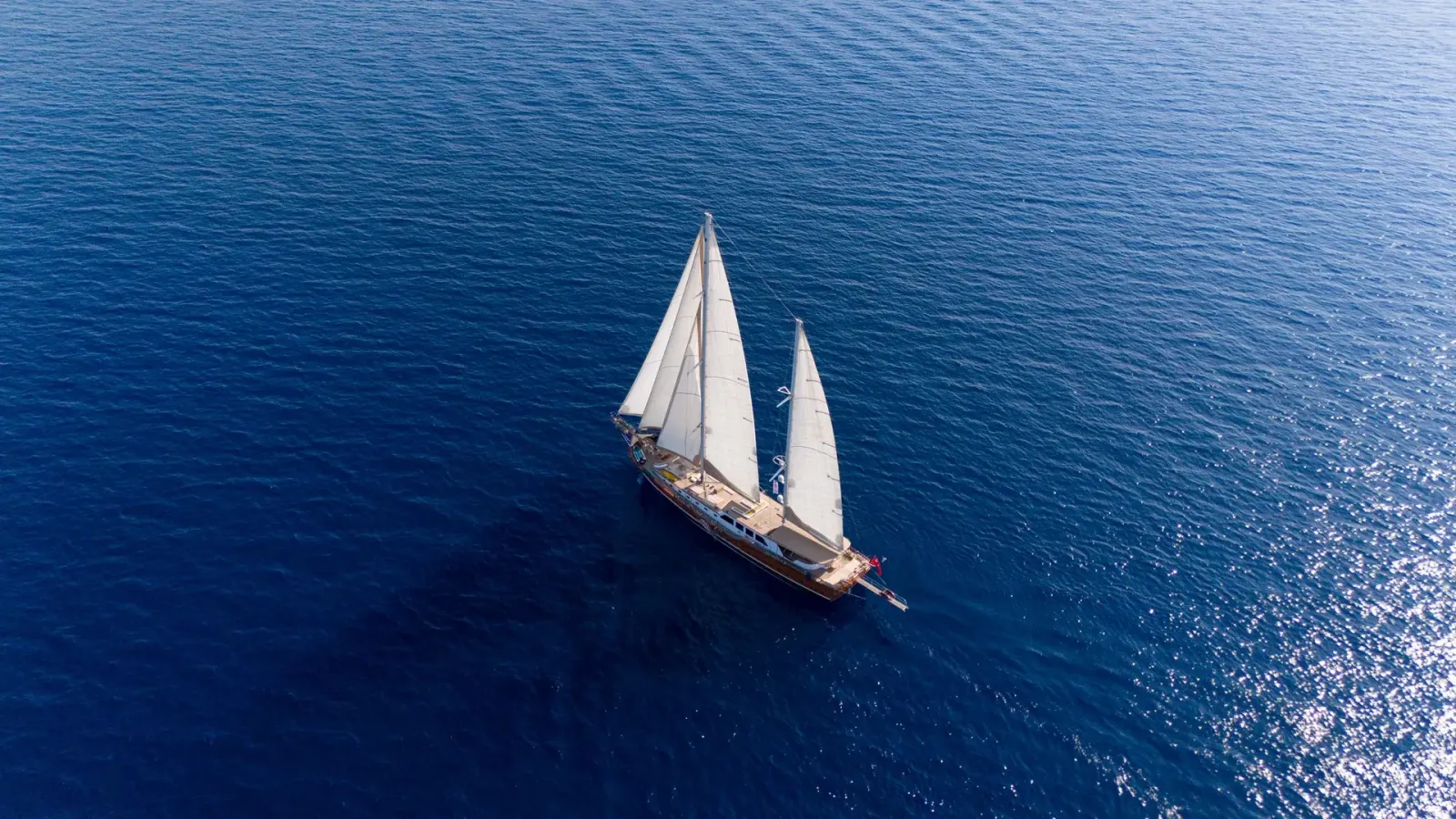La Bella Vita sailing in Bodrum