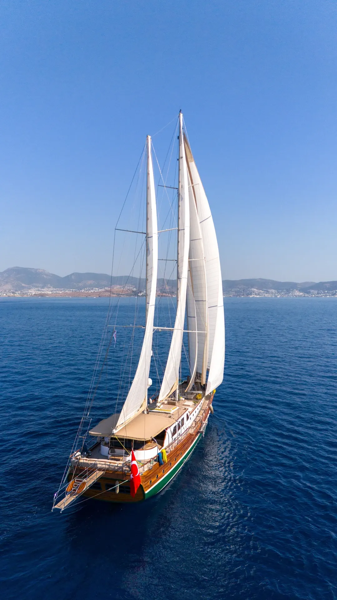 La Bella Vita sailing in Bodrum