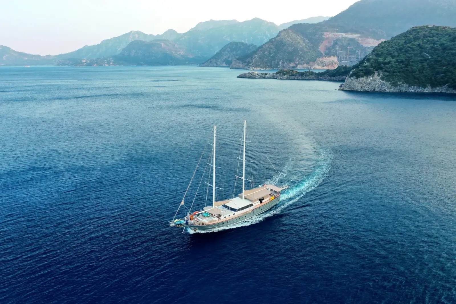Nevra Queen sailing in Marmaris