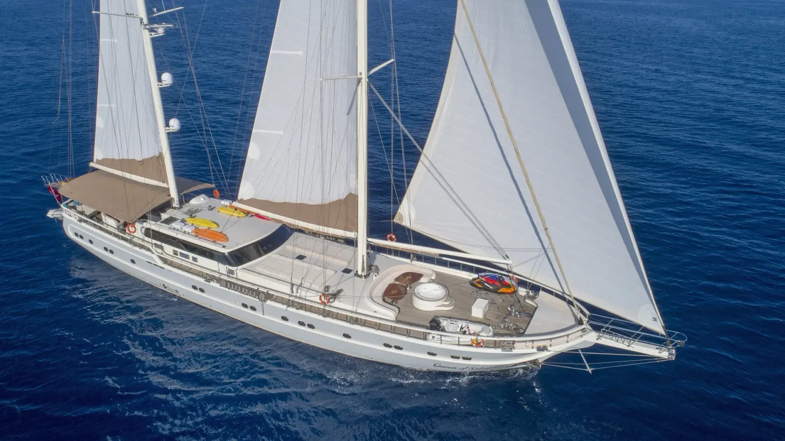 Queen of Salmakis sailing in Bodrum