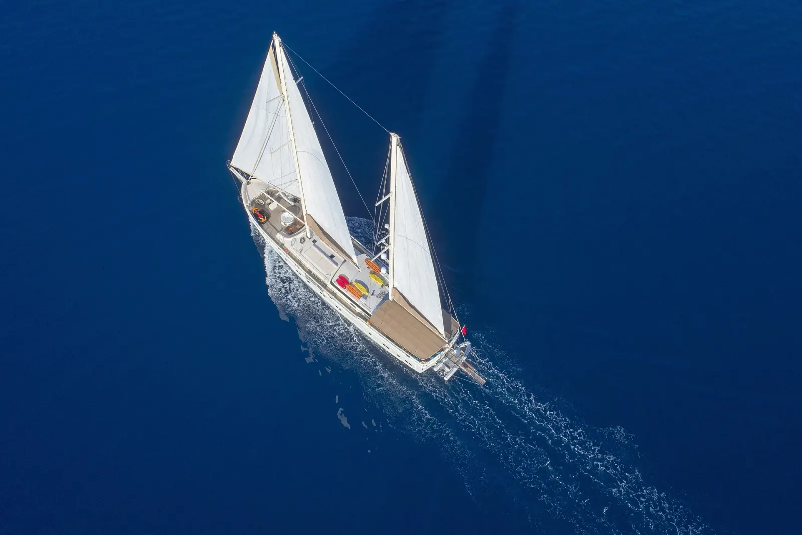 Queen of Salmakis sailing in Bodrum