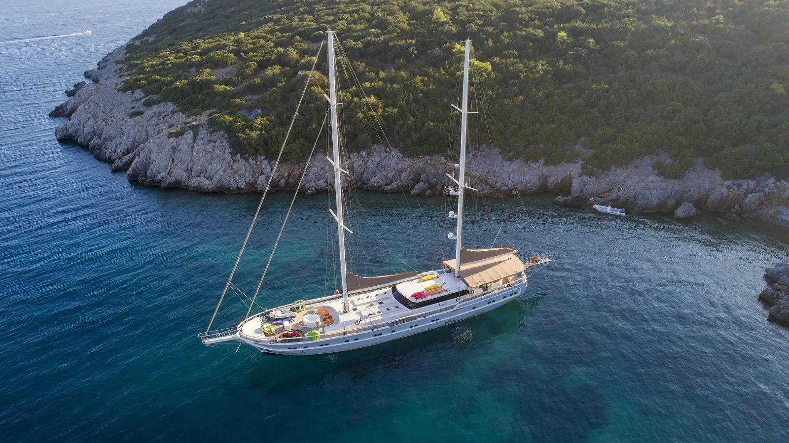 Queen of Salmakis sailing in Bodrum