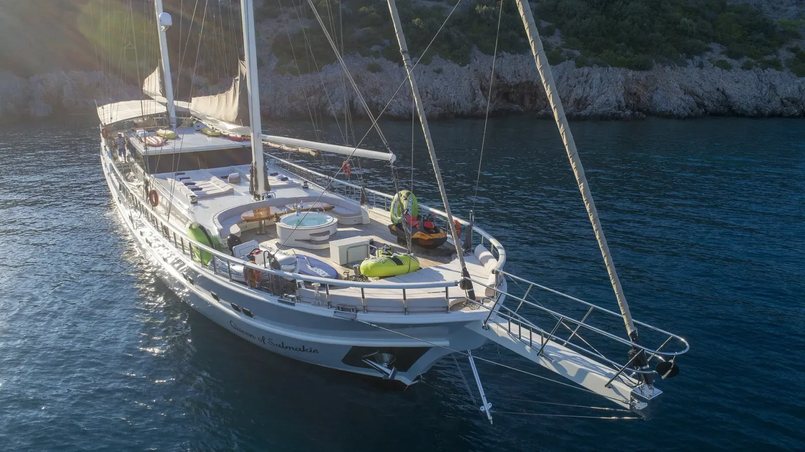 Queen of Salmakis sailing in Bodrum