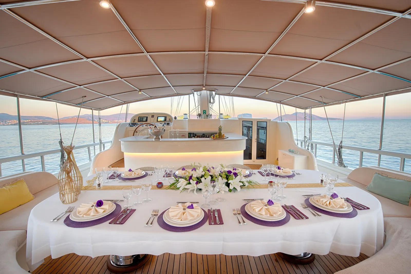 Queen of Salmakis sailing in Bodrum