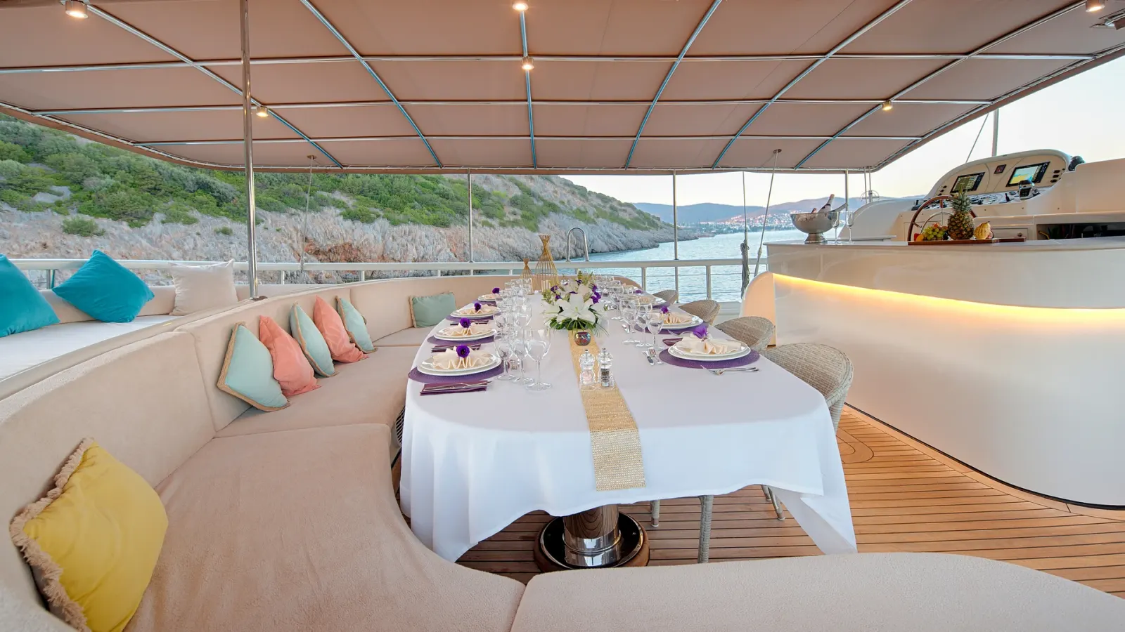 Queen of Salmakis sailing in Bodrum