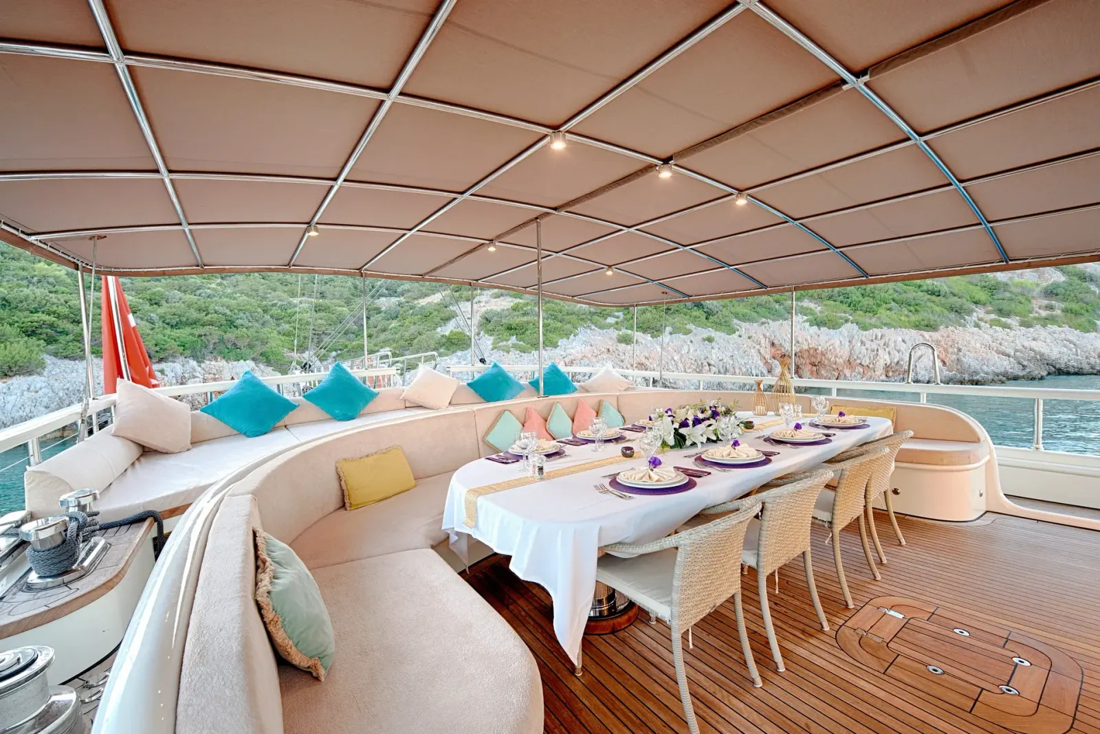 Queen of Salmakis sailing in Bodrum