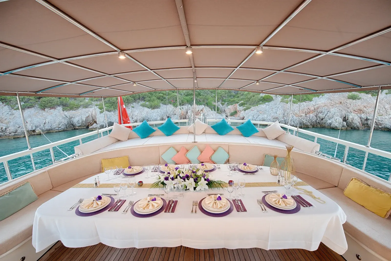 Queen of Salmakis sailing in Bodrum