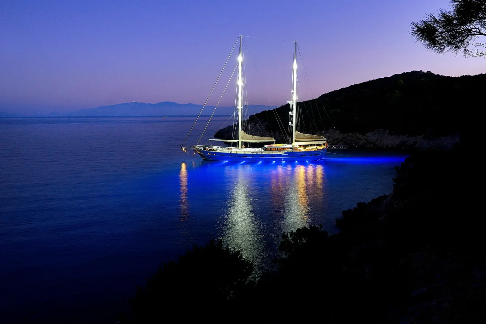 Queen of Salmakis sailing in Bodrum