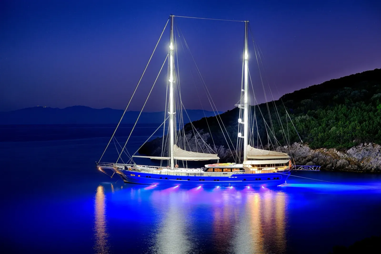 Queen of Salmakis sailing in Bodrum