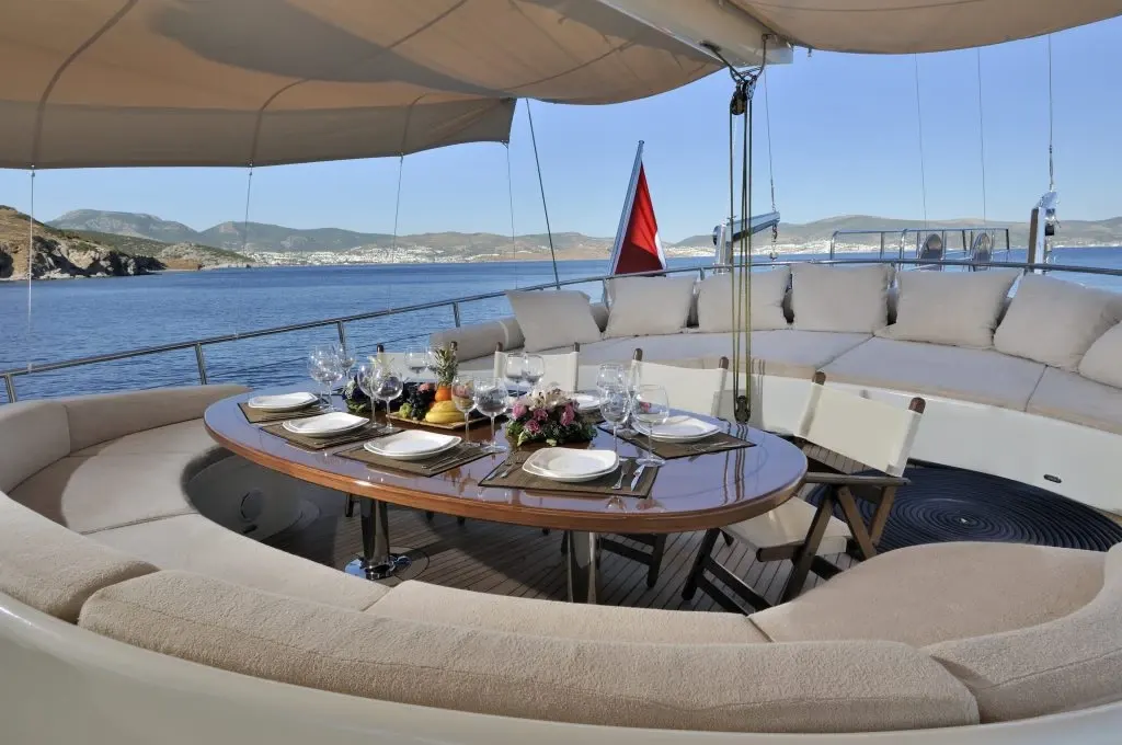 Dolce Mare Gulet interior cabin view