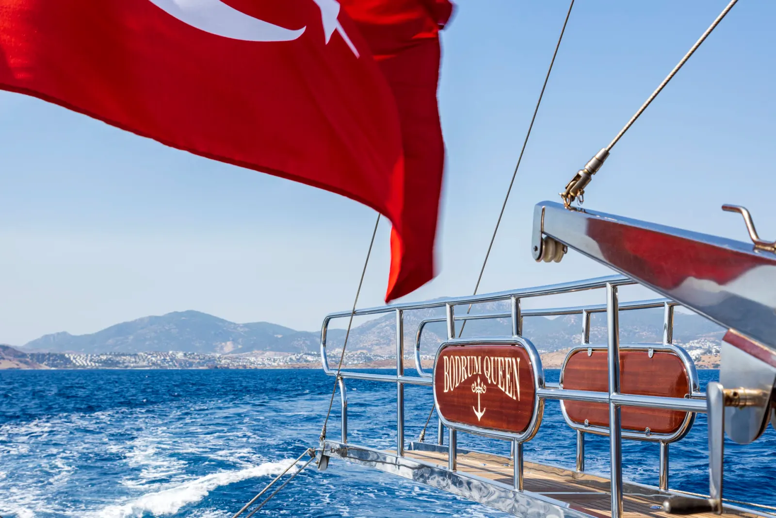 Bodrum Queen  sailing in Bodrum