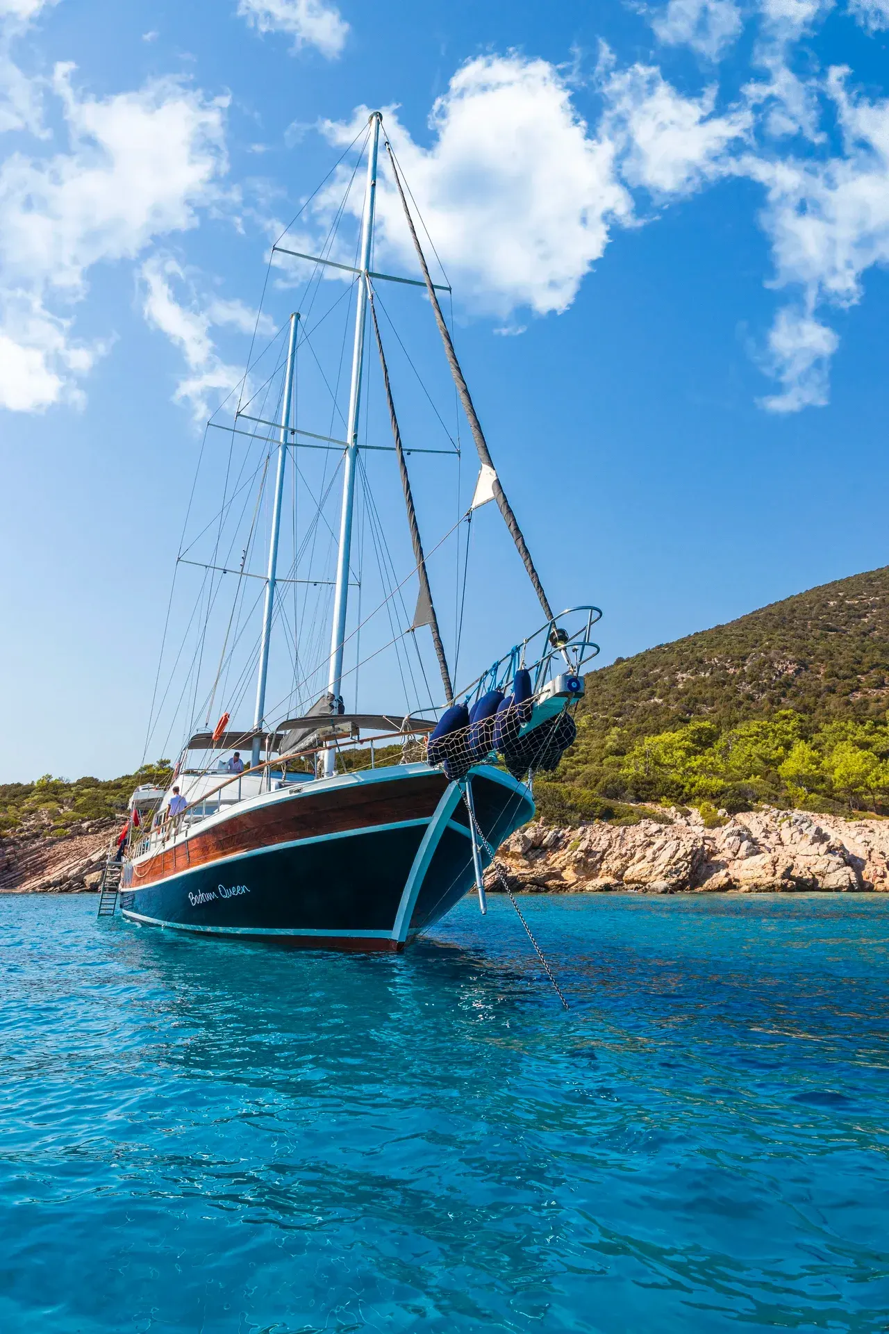 Bodrum Queen  sailing in Bodrum