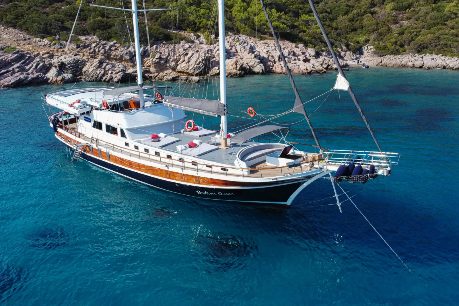 Bodrum Queen  sailing in Bodrum