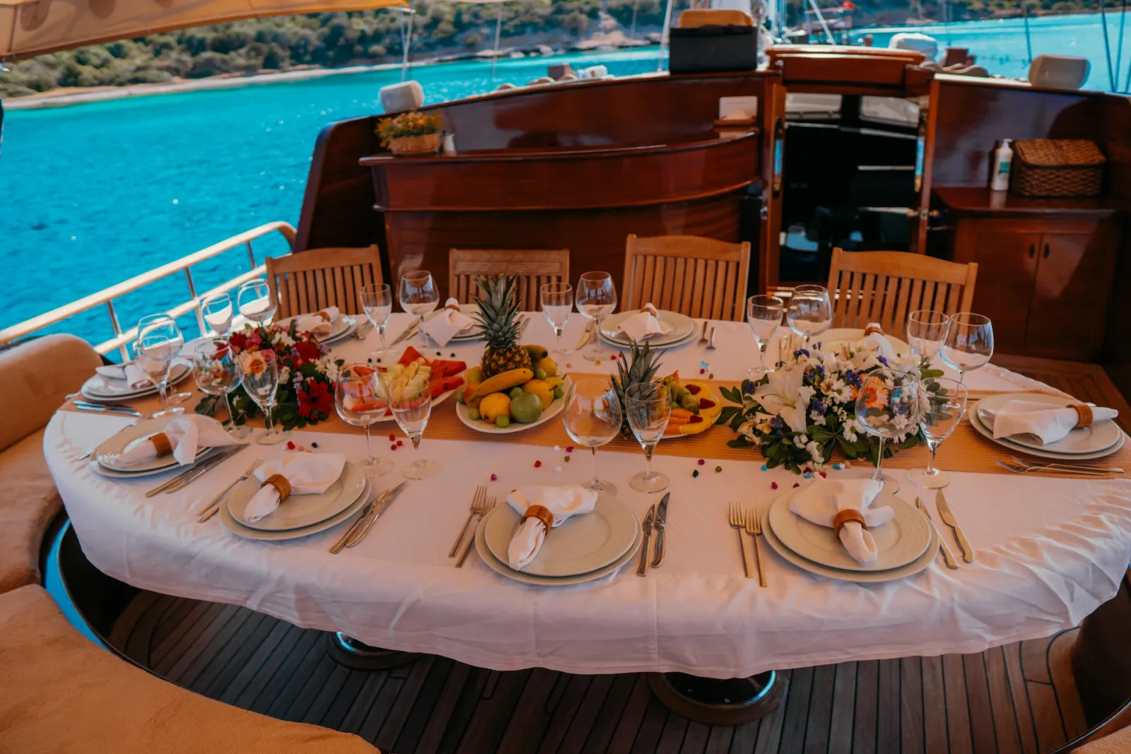 Wicked Felina sailing in Bodrum