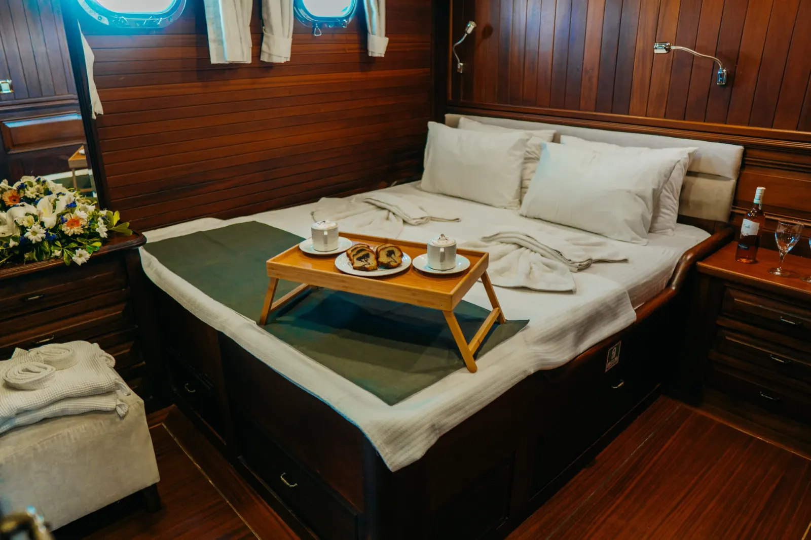 Wicked Felina sailing in Bodrum
