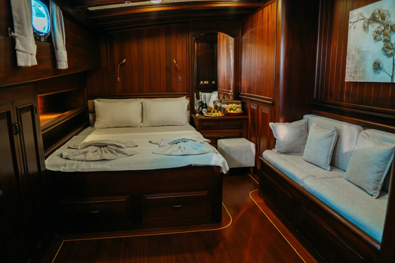 Wicked Felina sailing in Bodrum