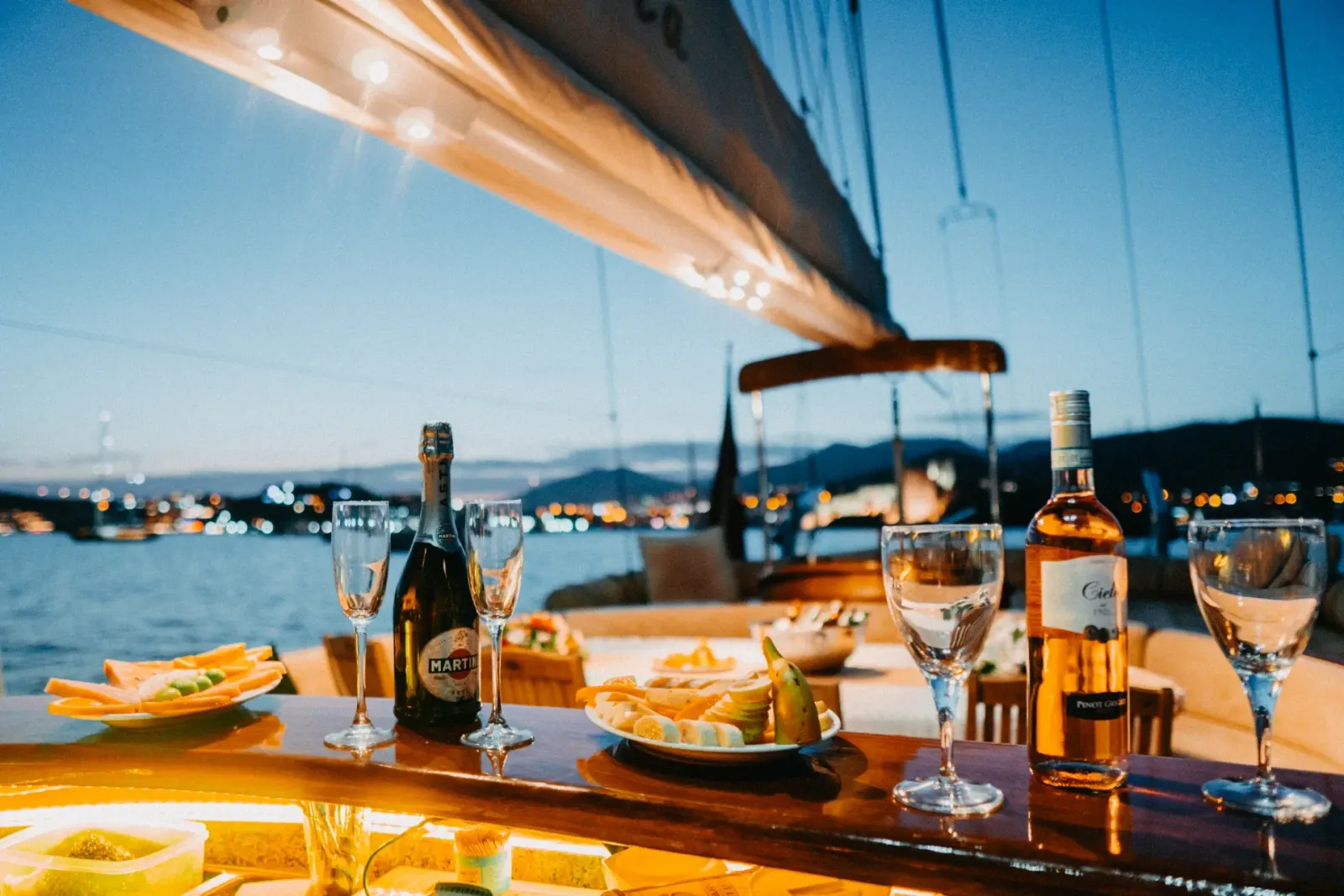 Wicked Felina sailing in Bodrum