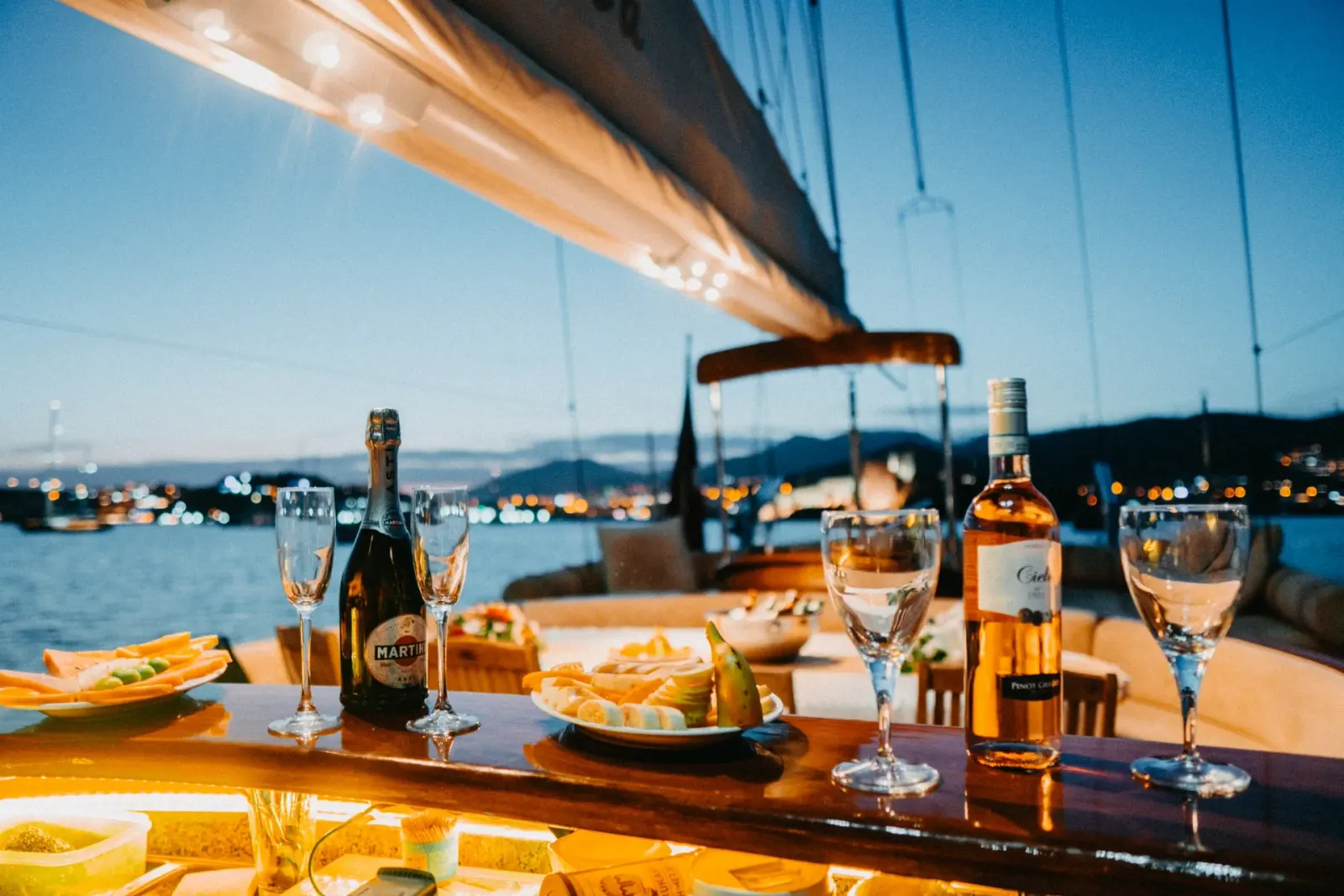 Wicked Felina sailing in Bodrum