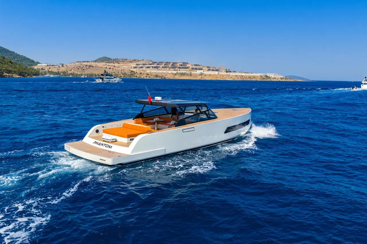 Phantom Motor Yacht interior cabin view