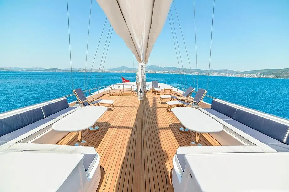Bella Mare sailing in Bodrum