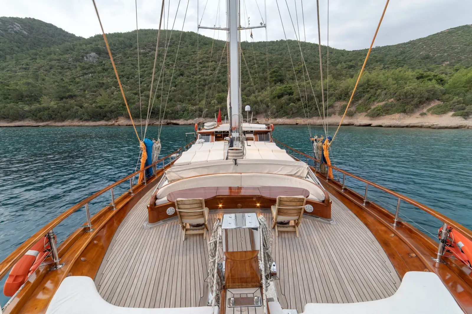Jasmin-1 sailing in Bodrum