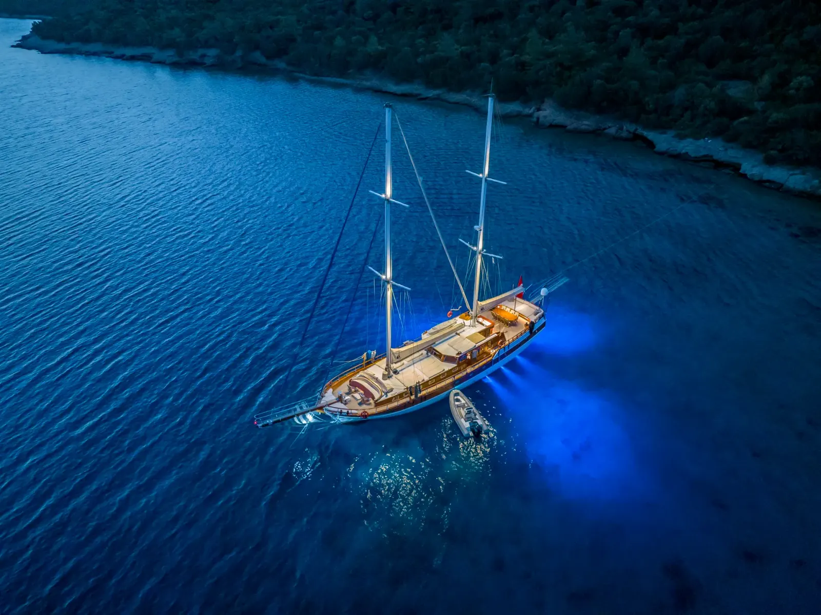 Jasmin-1 sailing in Bodrum