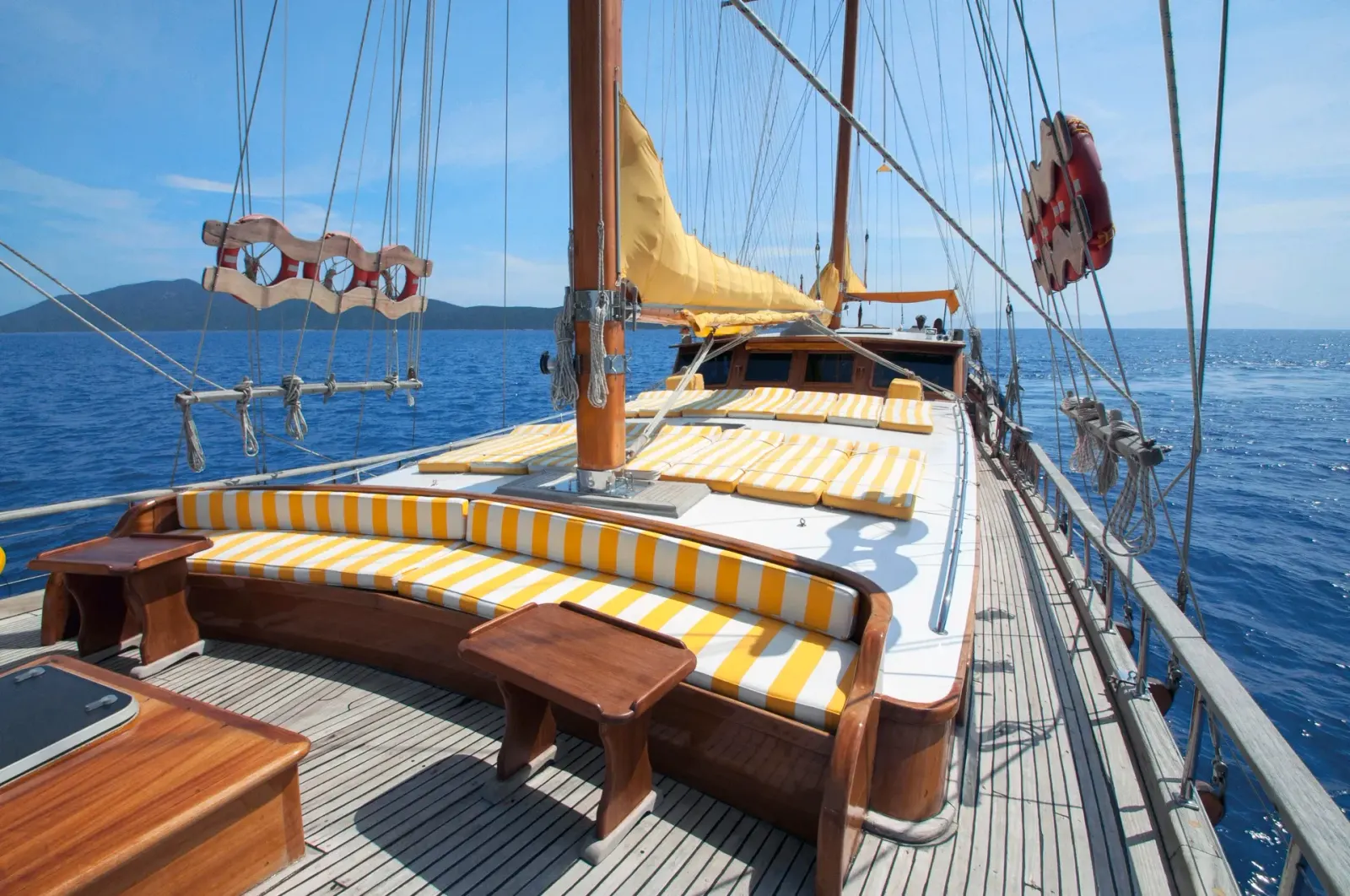 Fortuna sailing in Bodrum