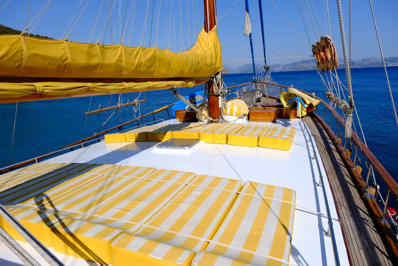 Fortuna sailing in Bodrum