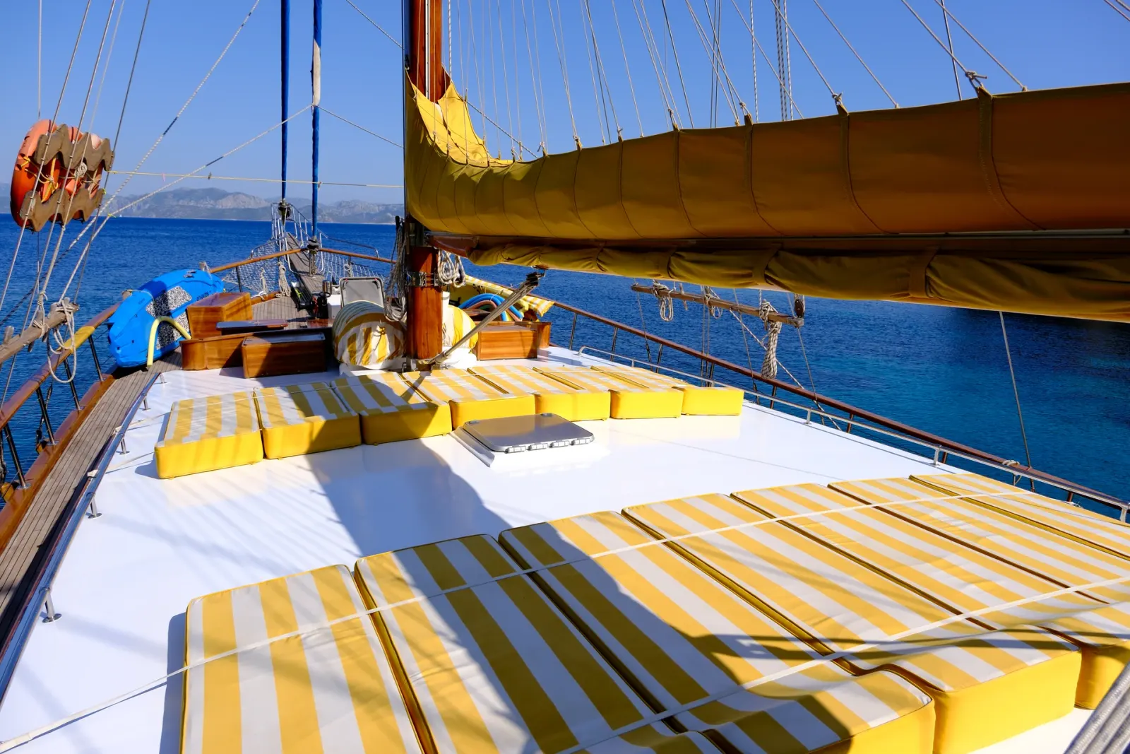 Fortuna sailing in Bodrum