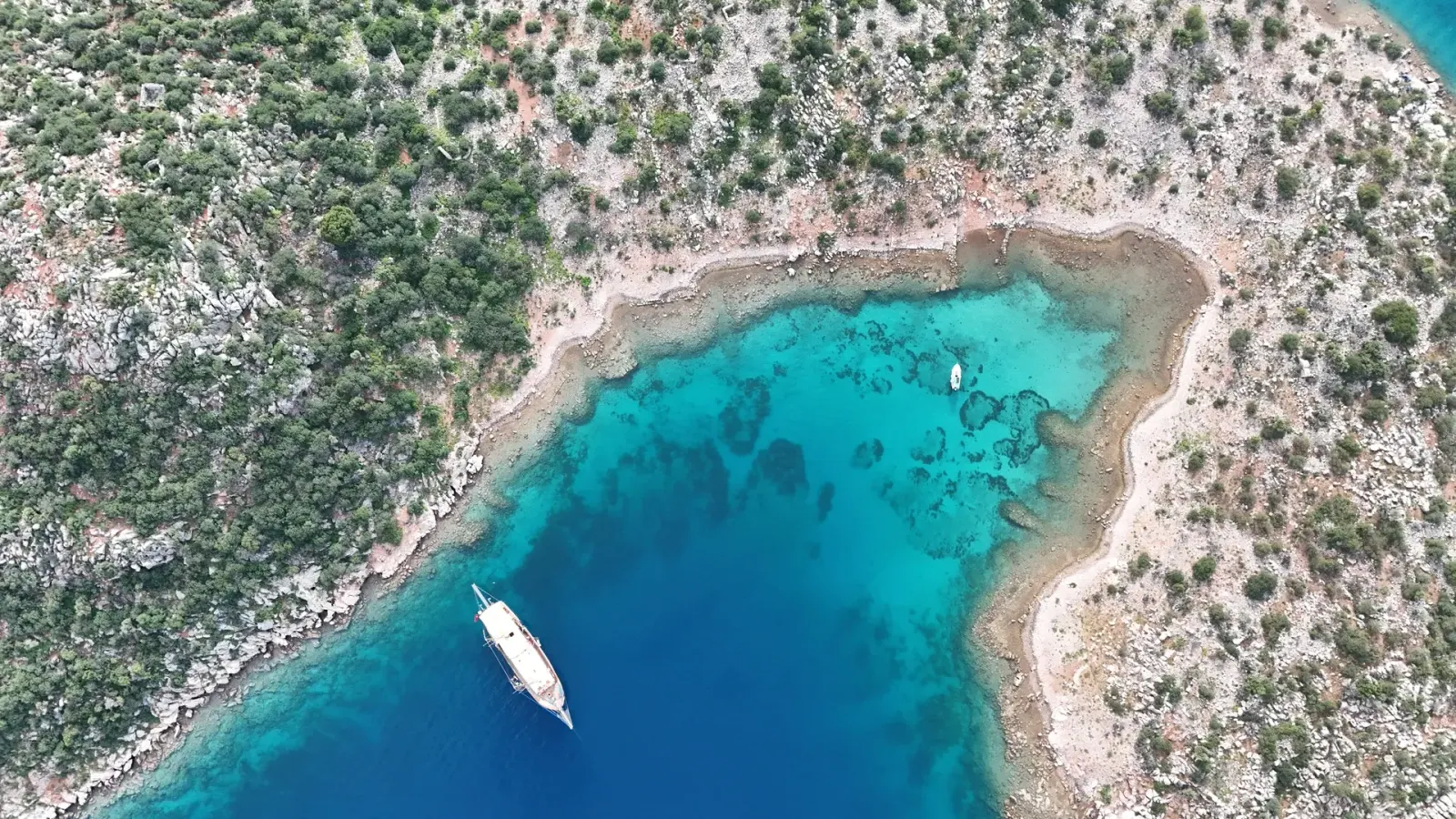 Fortuna sailing in Bodrum