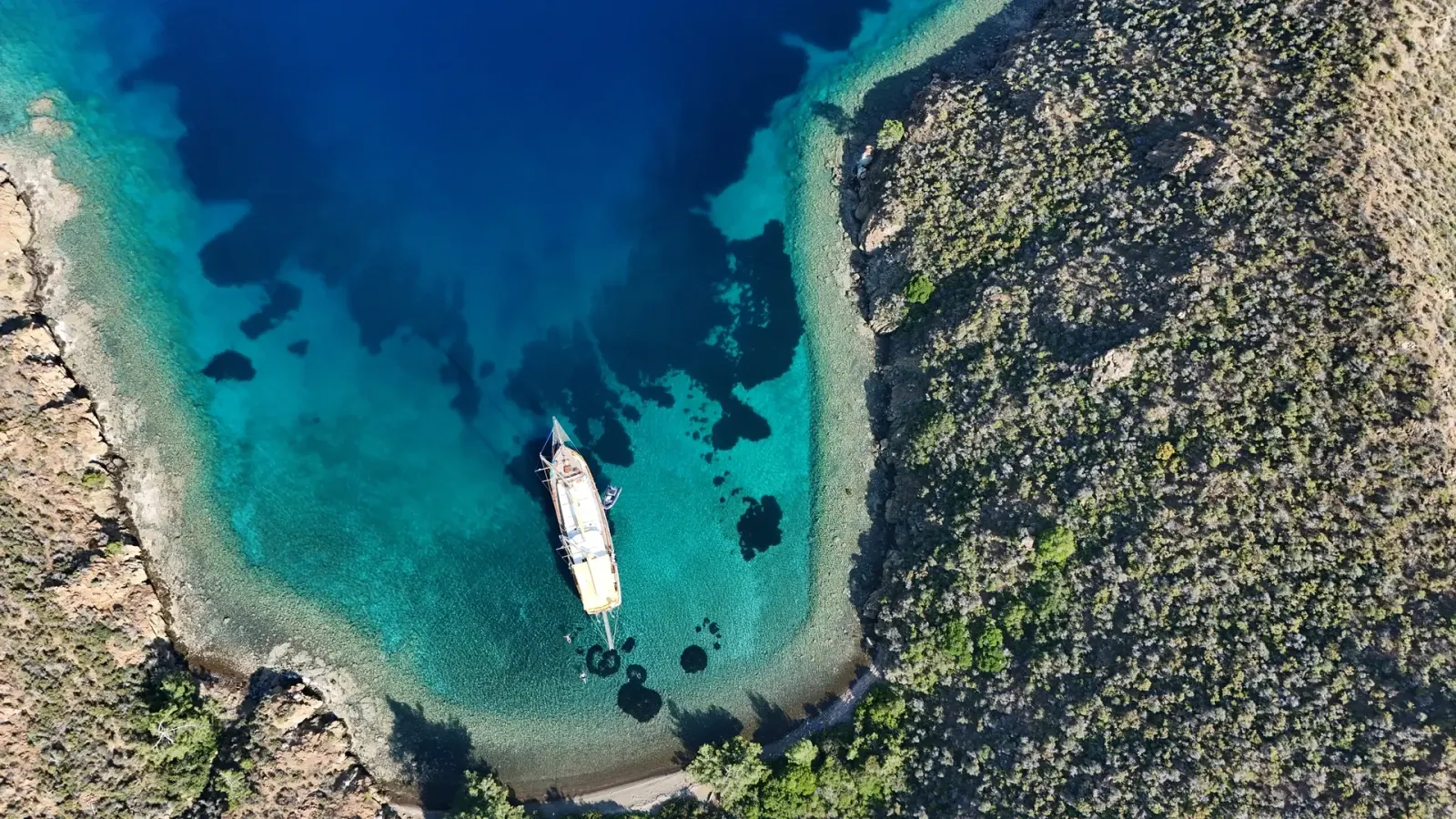 Fortuna sailing in Bodrum