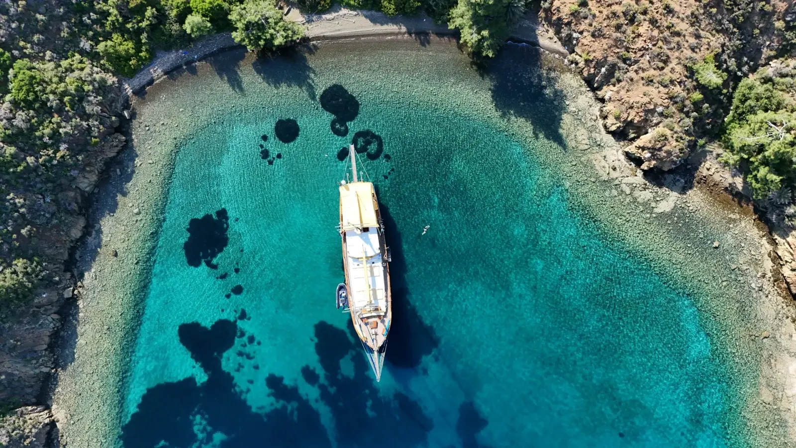 Fortuna sailing in Bodrum